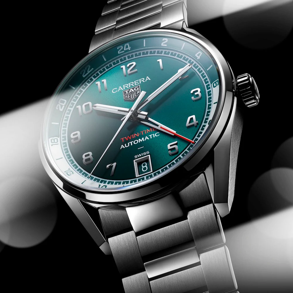 TAG Heuer Carrera Twin Time Watch - Image 7