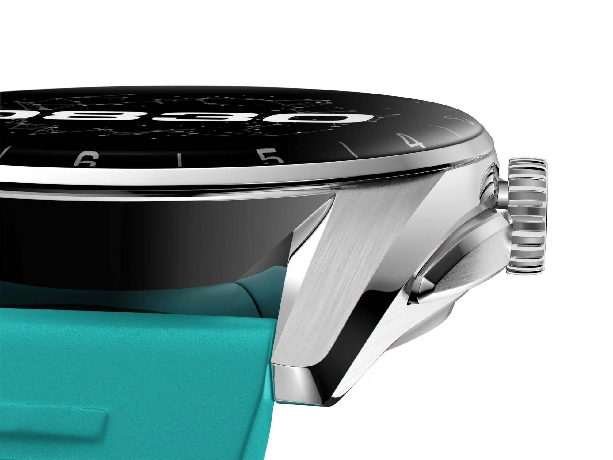 TAG Heuer Watch Connected Calibre E4 42 Light Blue Rubber - Image 4