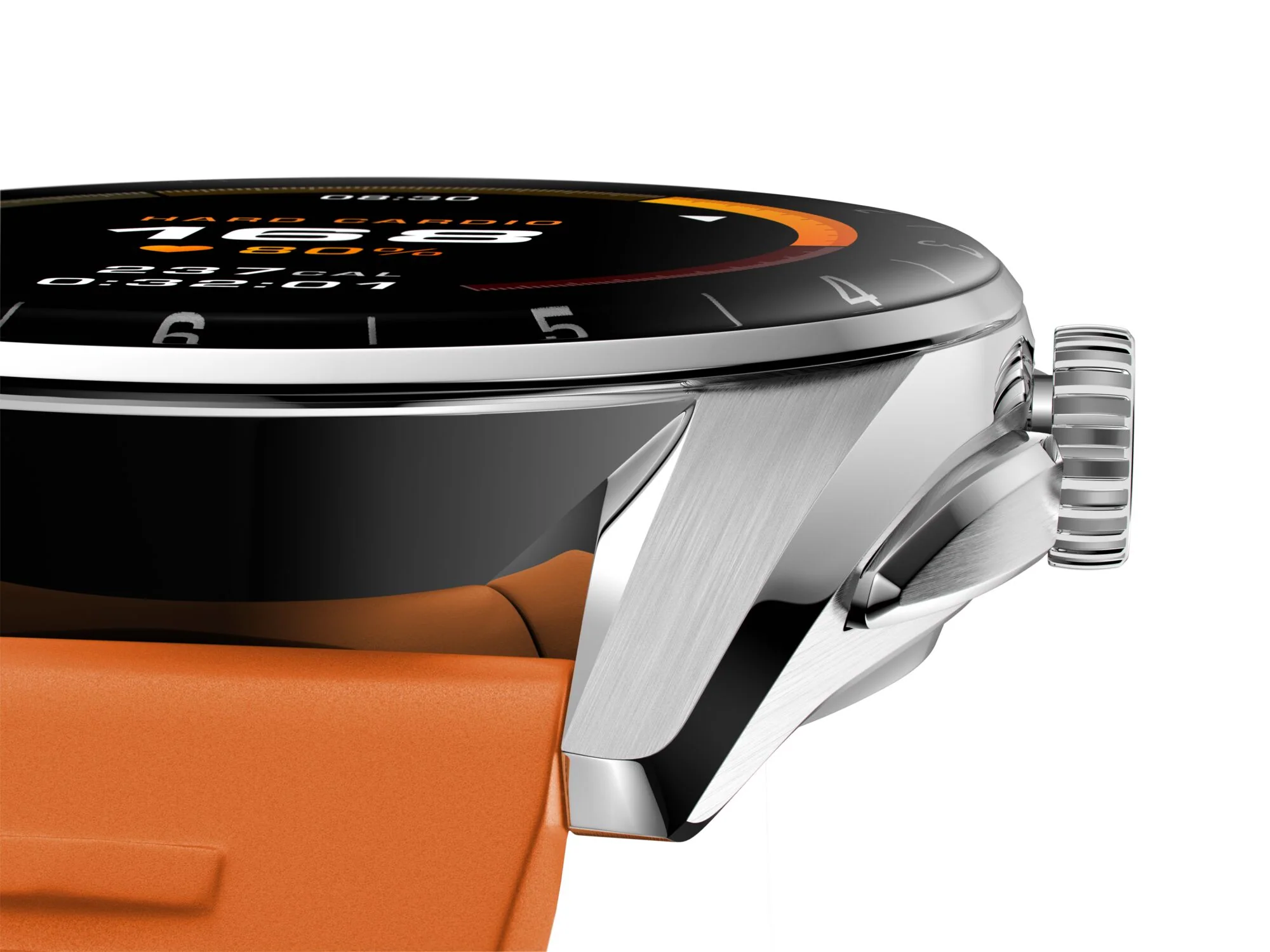 TAG Heuer Watch Connected Calibre E4 42 Orange Rubber - Image 4