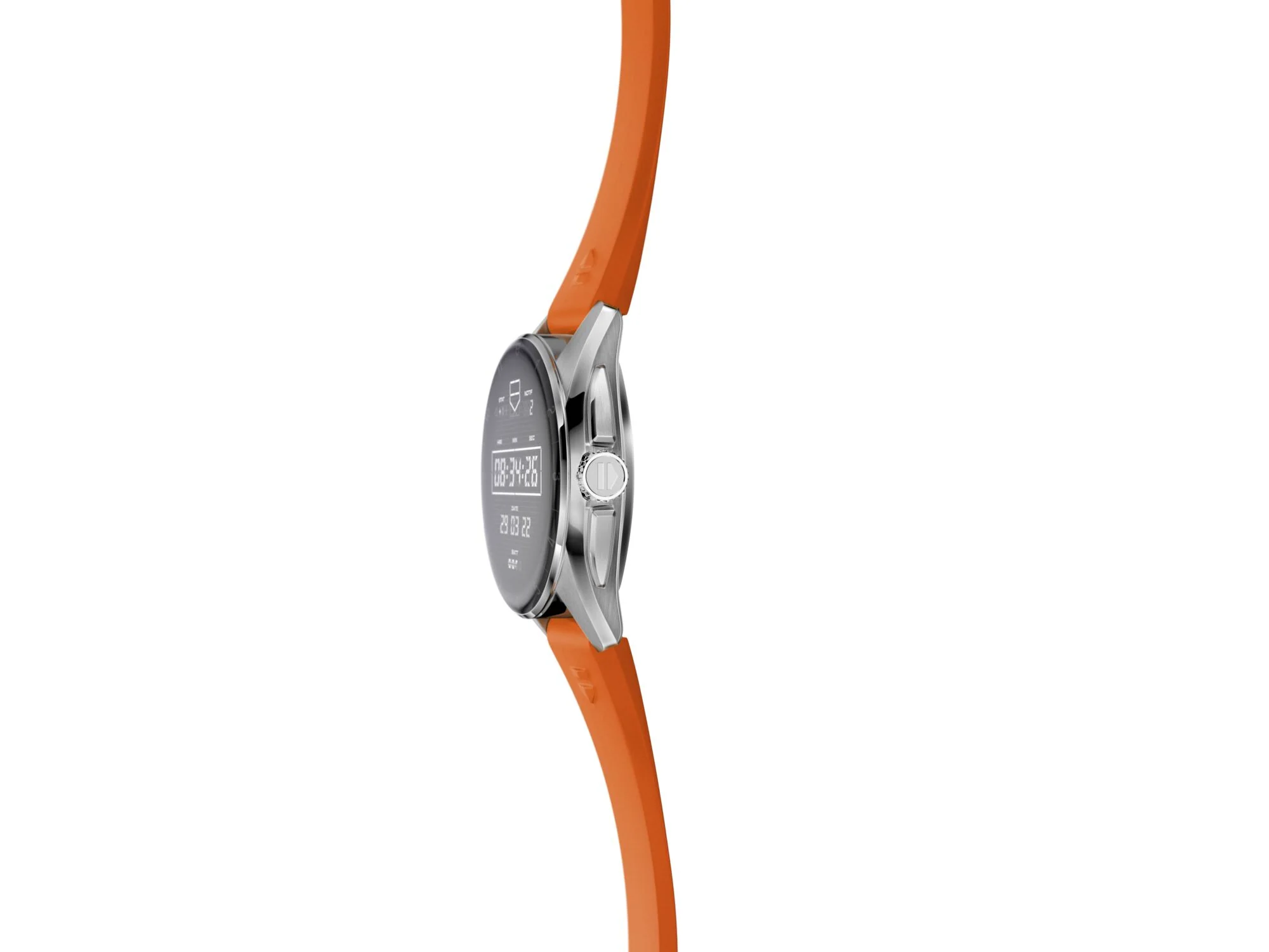 TAG Heuer Watch Connected Calibre E4 42 Orange Rubber - Image 5