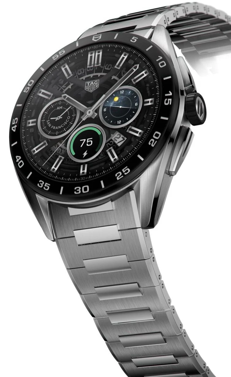 TAG Heuer Connected Calibre E4 45 Bracelet Watch - Image 5