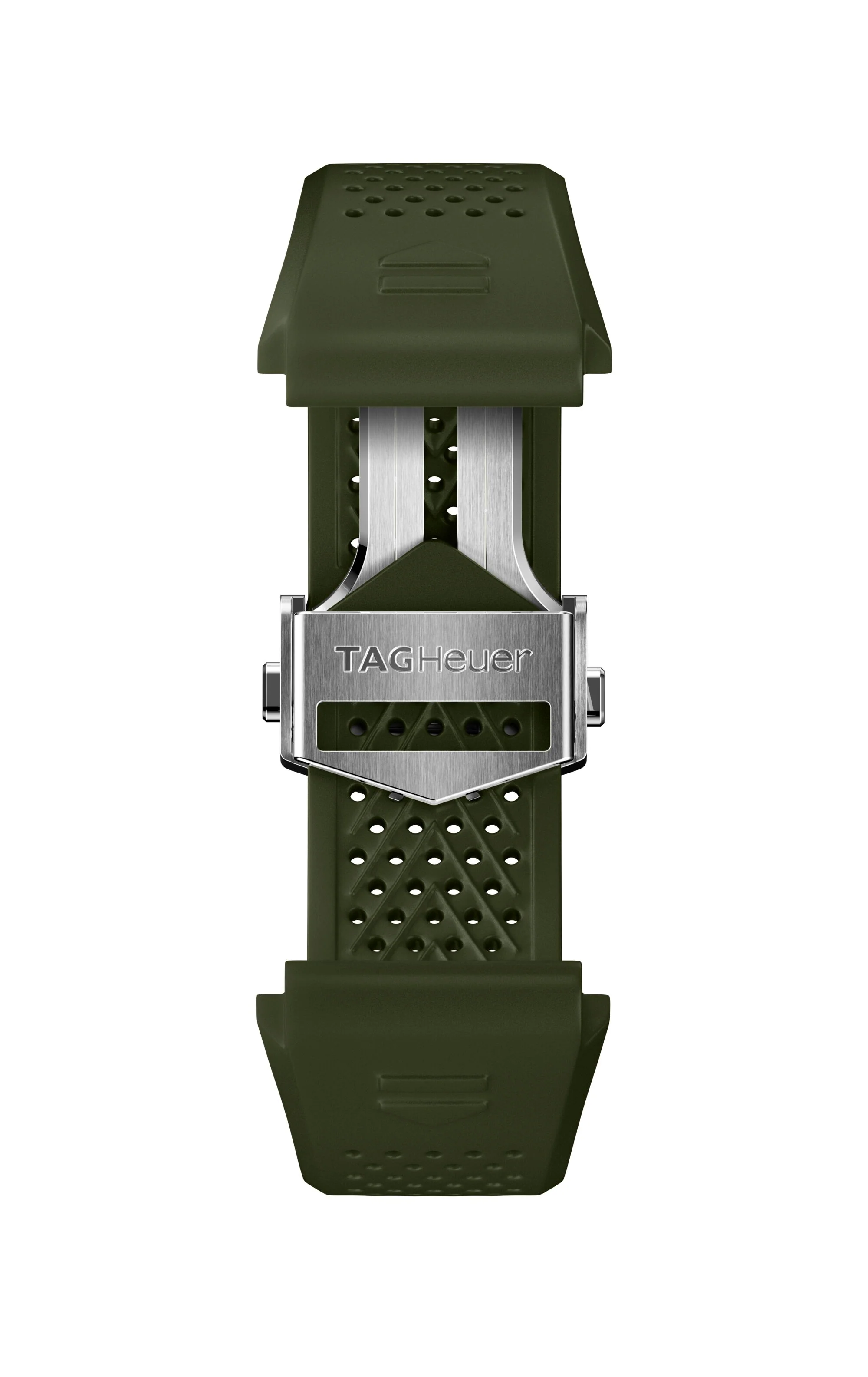 TAG Heuer Watch Connected Calibre E4 45 Khaki Rubber - Image 7