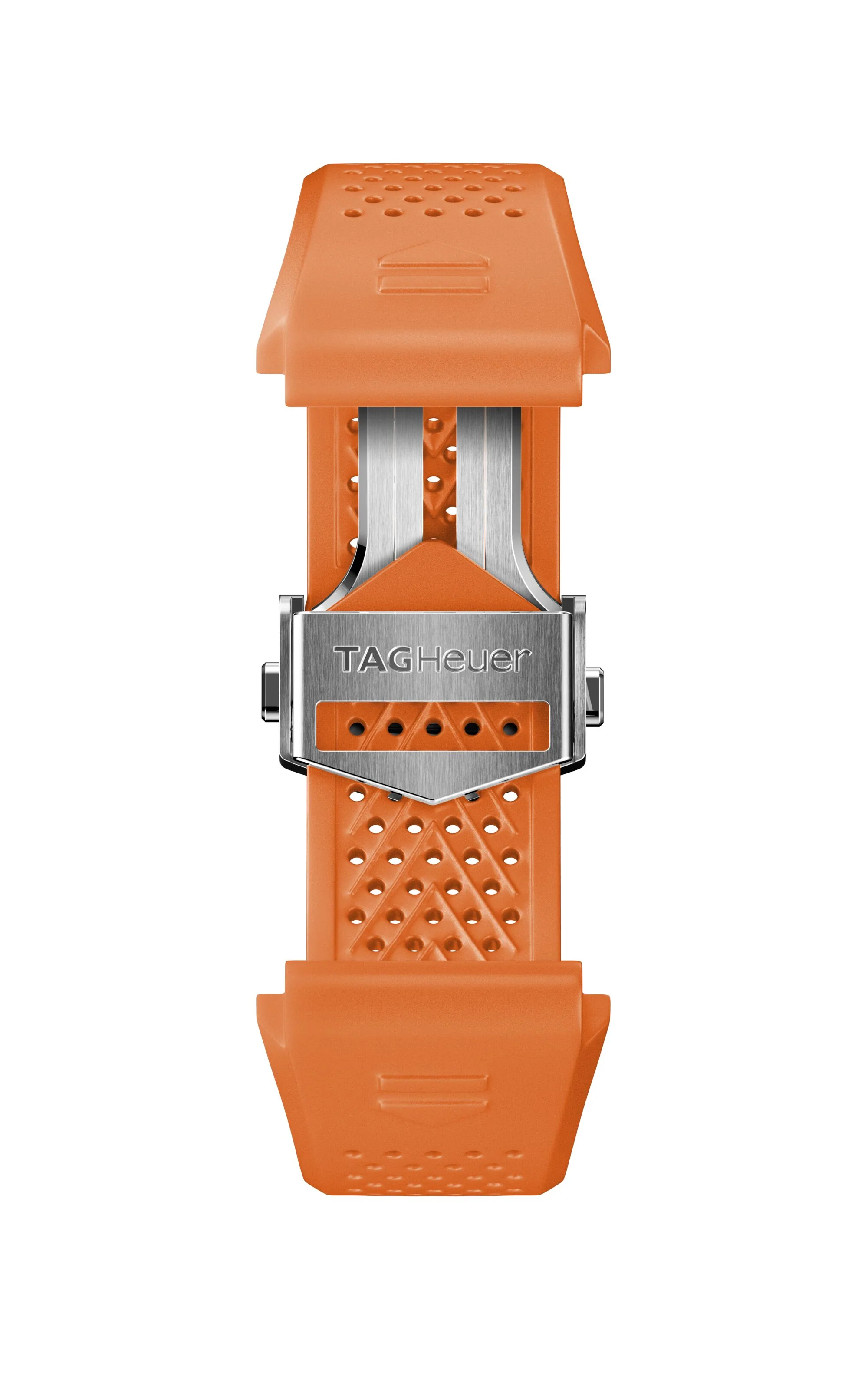 TAG Heuer Watch Connected Calibre E4 45 Orange Rubber - Image 7