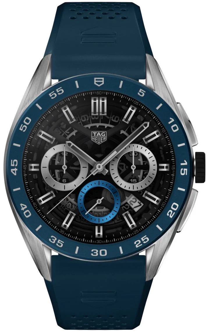 TAG Heuer Connected Calibre E4 Blue 45 Rubber