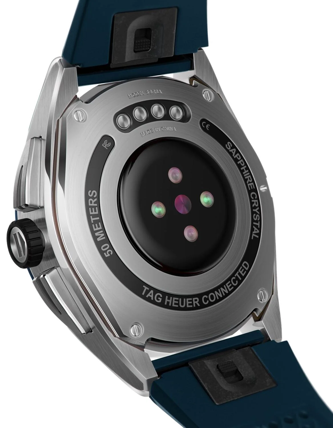 TAG Heuer Connected Calibre E4 Blue 45 Rubber - Image 2
