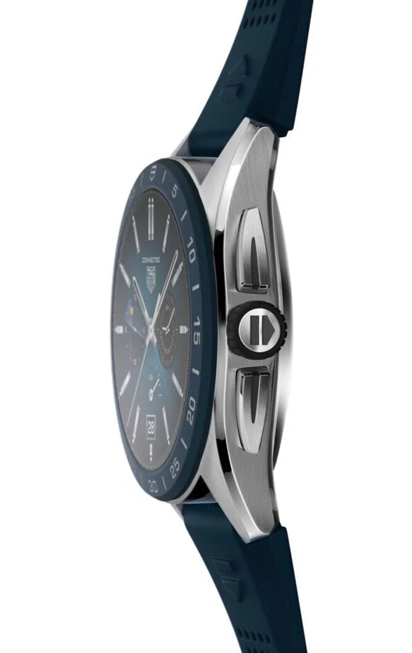 TAG Heuer Connected Calibre E4 Blue 45 Rubber - Image 6