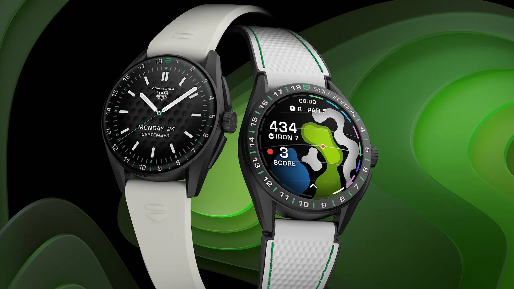 TAG Heuer Connected Calibre E4 Golf Edition Watch - Image 9