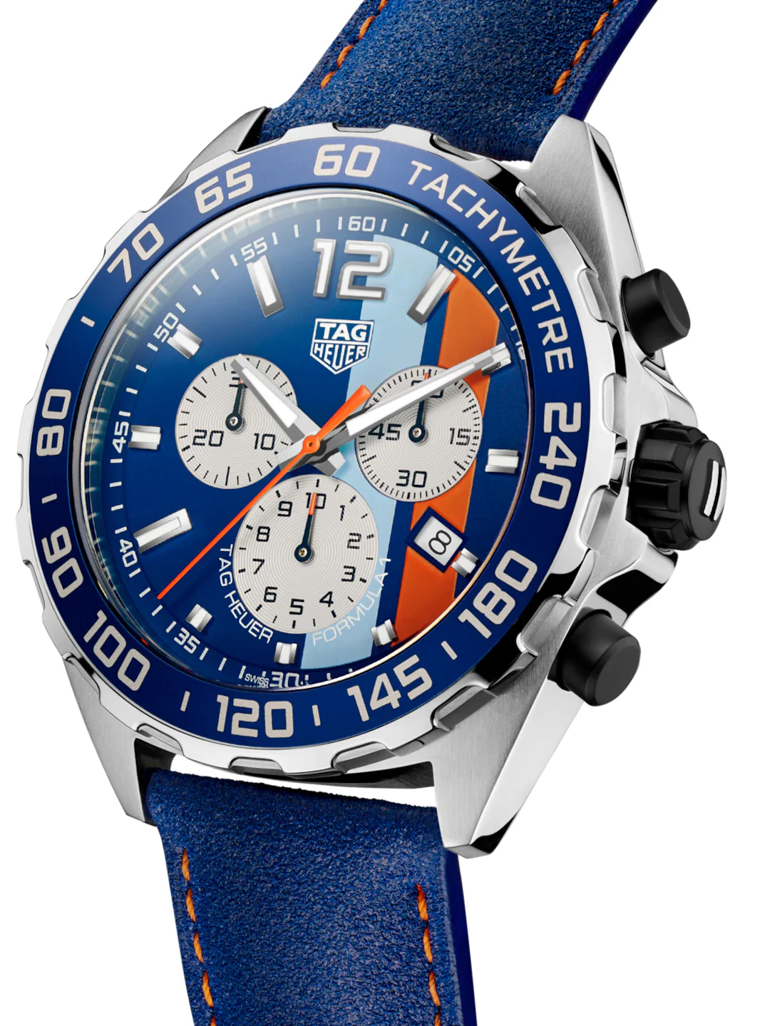 TAG Heuer Watch Formula 1 Chronograph Gulf Special Edition - Image 4