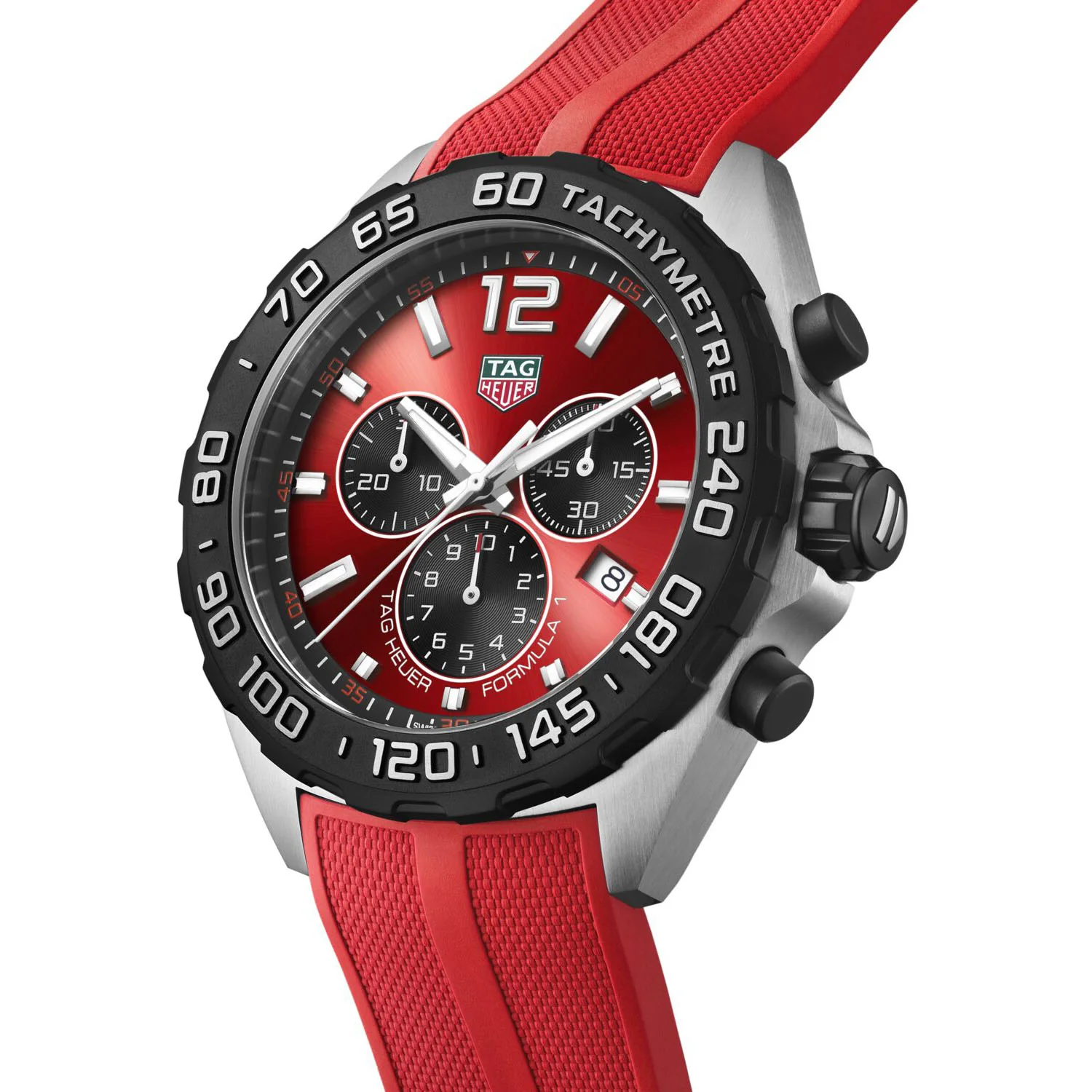 TAG Heuer Formula 1 Chronograph Red Watch - Image 4