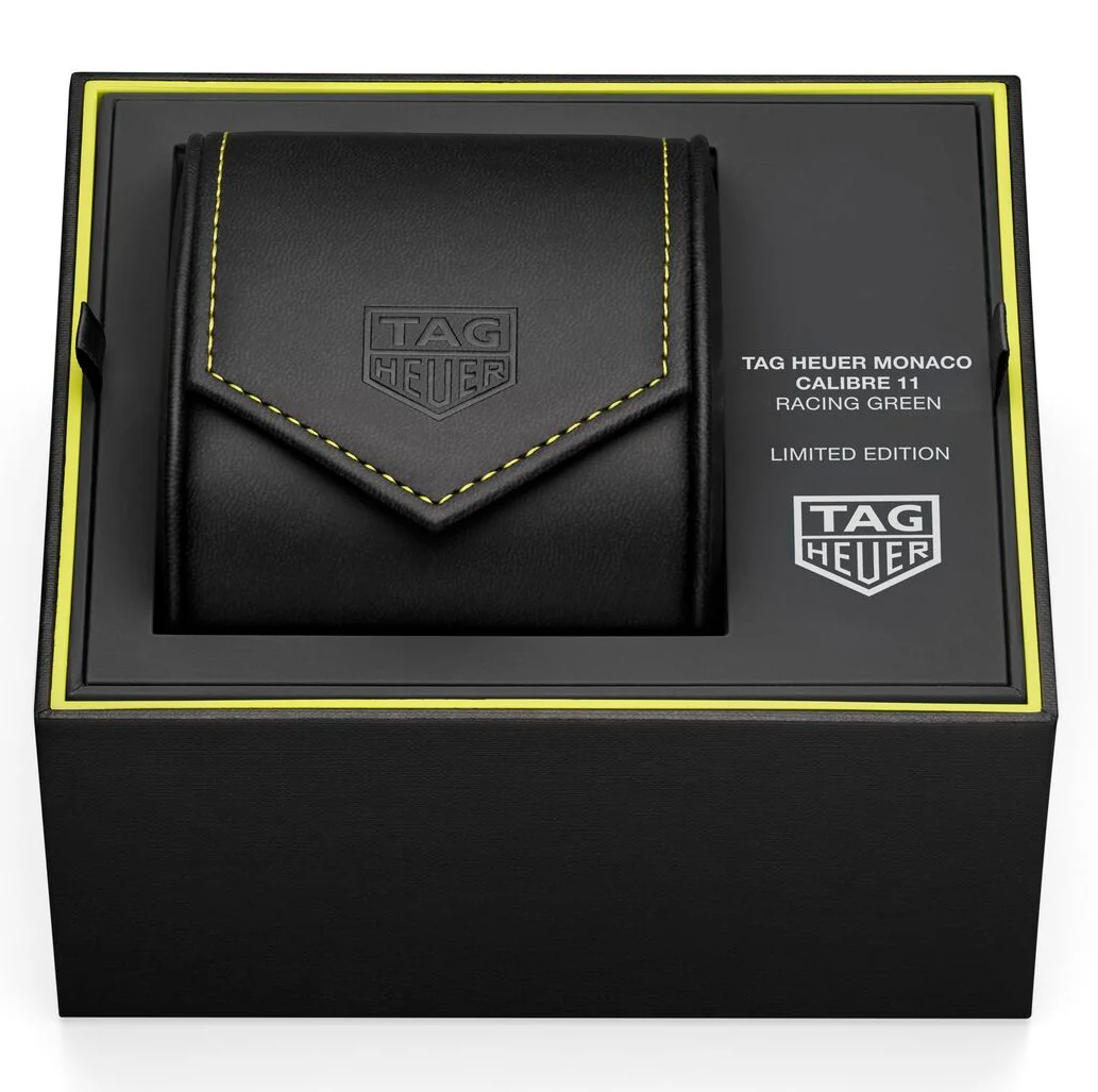 TAG Heuer Monaco Chronograph Racing Green Limited Edition Watch - Image 13