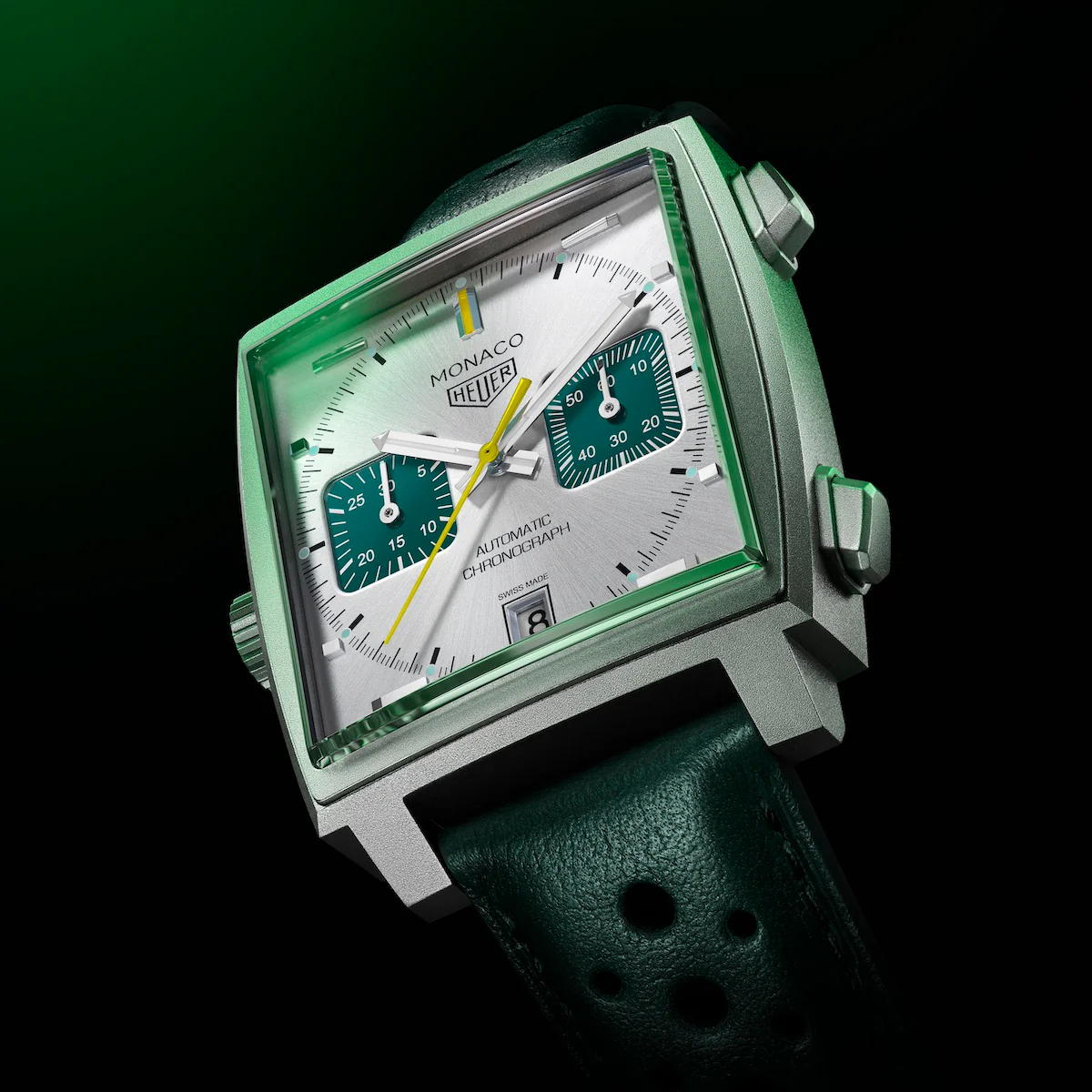 TAG Heuer Monaco Chronograph Racing Green Limited Edition Watch - Image 5