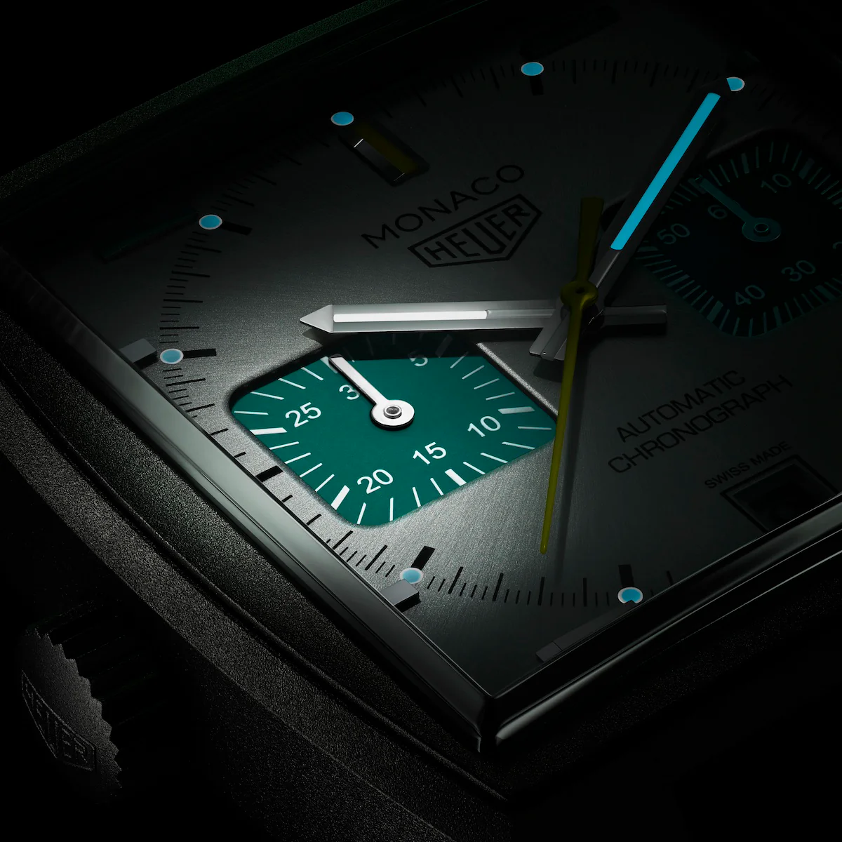 TAG Heuer Monaco Chronograph Racing Green Limited Edition Watch - Image 6
