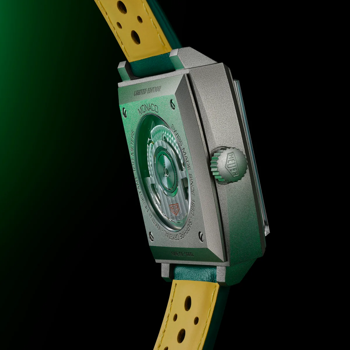 TAG Heuer Monaco Chronograph Racing Green Limited Edition Watch - Image 8