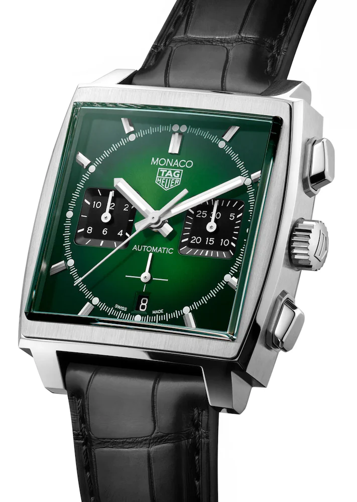 TAG Heuer Watch Monaco Green Limited Edition - Image 4