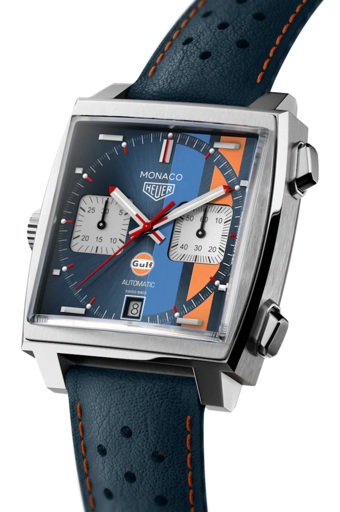TAG Heuer Watch Monaco Gulf Calibre 11 Mens - Image 3