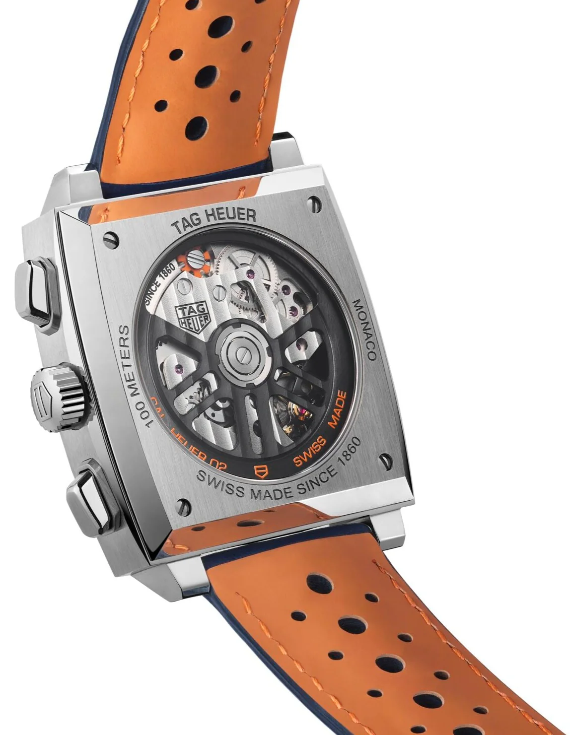 TAG Heuer Monaco Gulf Heuer 02 Special Edition Watch - Image 2