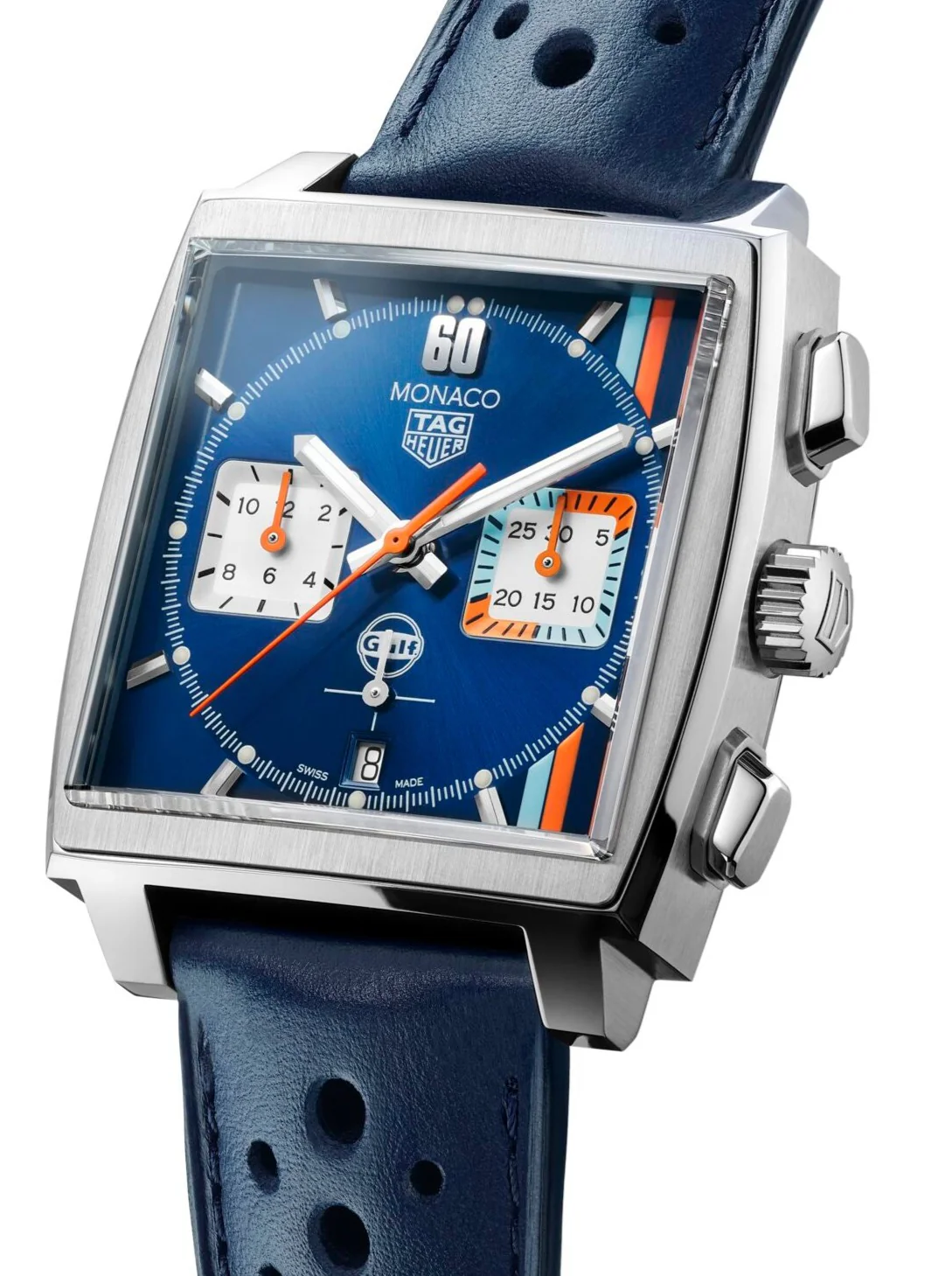 TAG Heuer Monaco Gulf Heuer 02 Special Edition Watch - Image 3