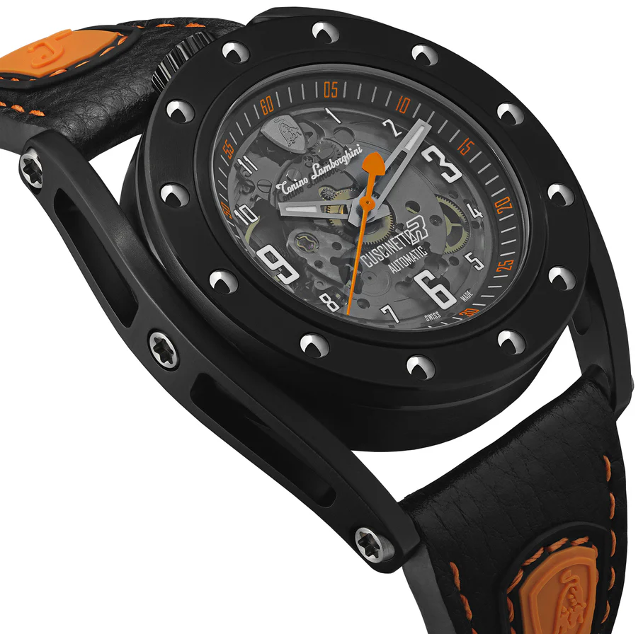 Tonino Lamborghini Watch Cuscinetto R Black Orange - Image 3