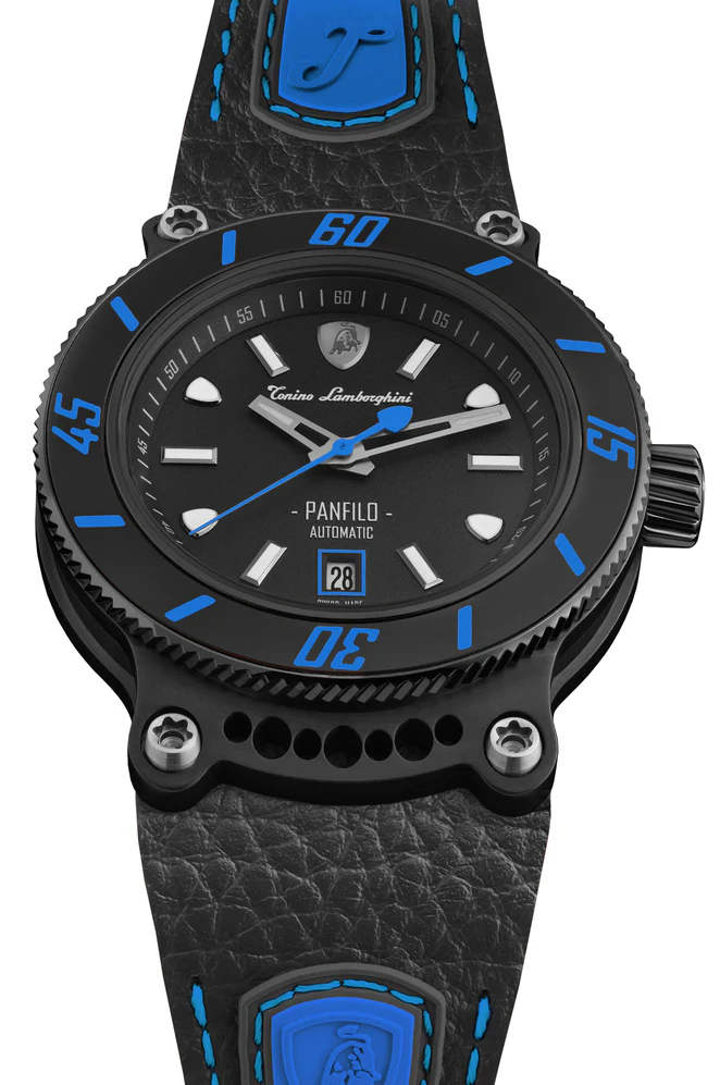 Tonino Lamborghini Watch Panfilo Black Blue - Image 4