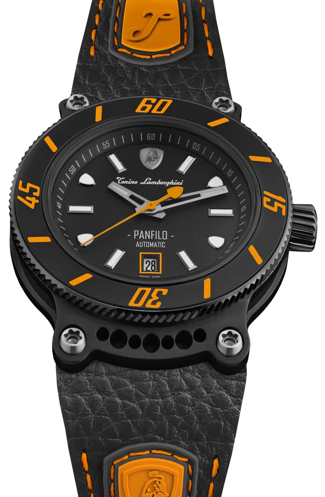 Tonino Lamborghini Watch Panfilo Black Orange - Image 4