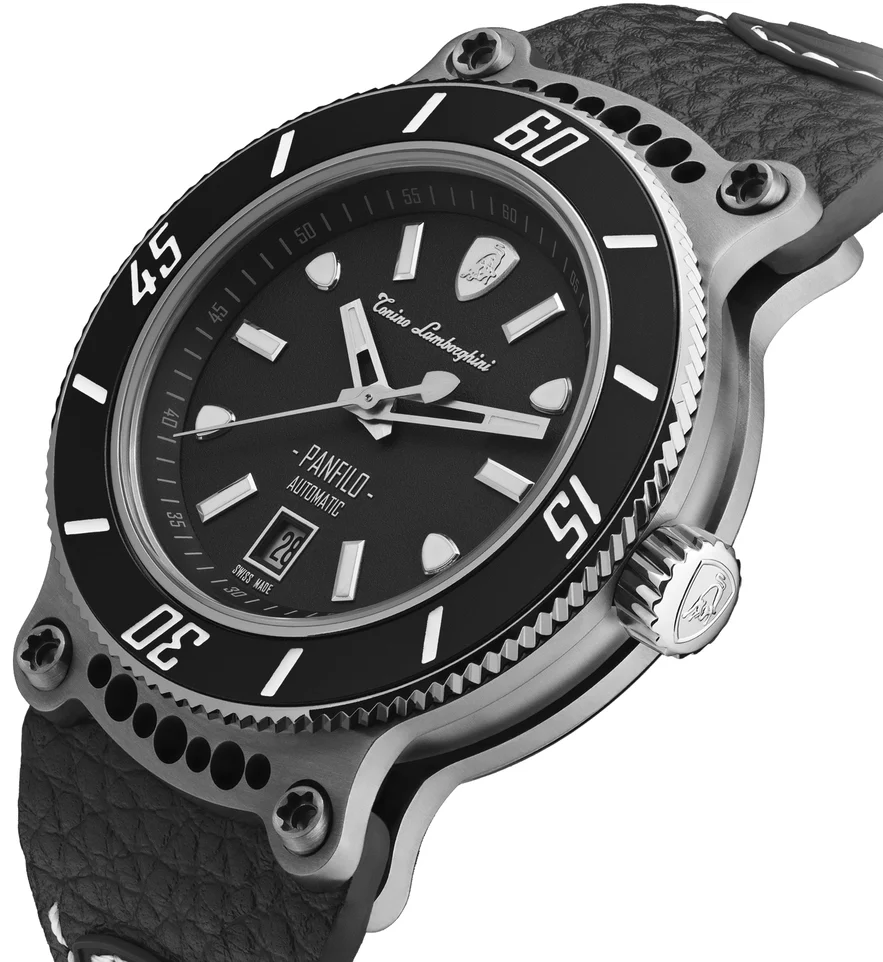 Tonino Lamborghini Watch Panfilo Titanium Black - Image 2