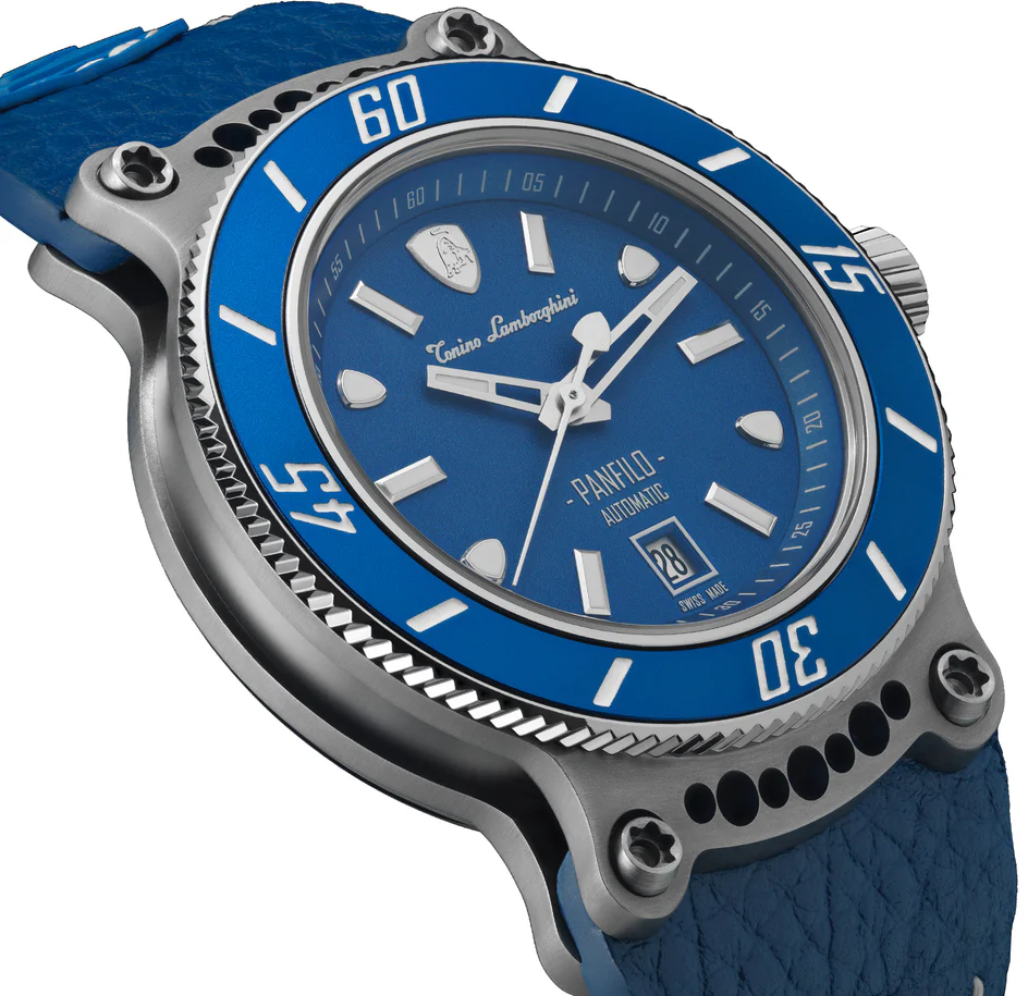 Tonino Lamborghini Watch Panfilo Titanium Blue - Image 3