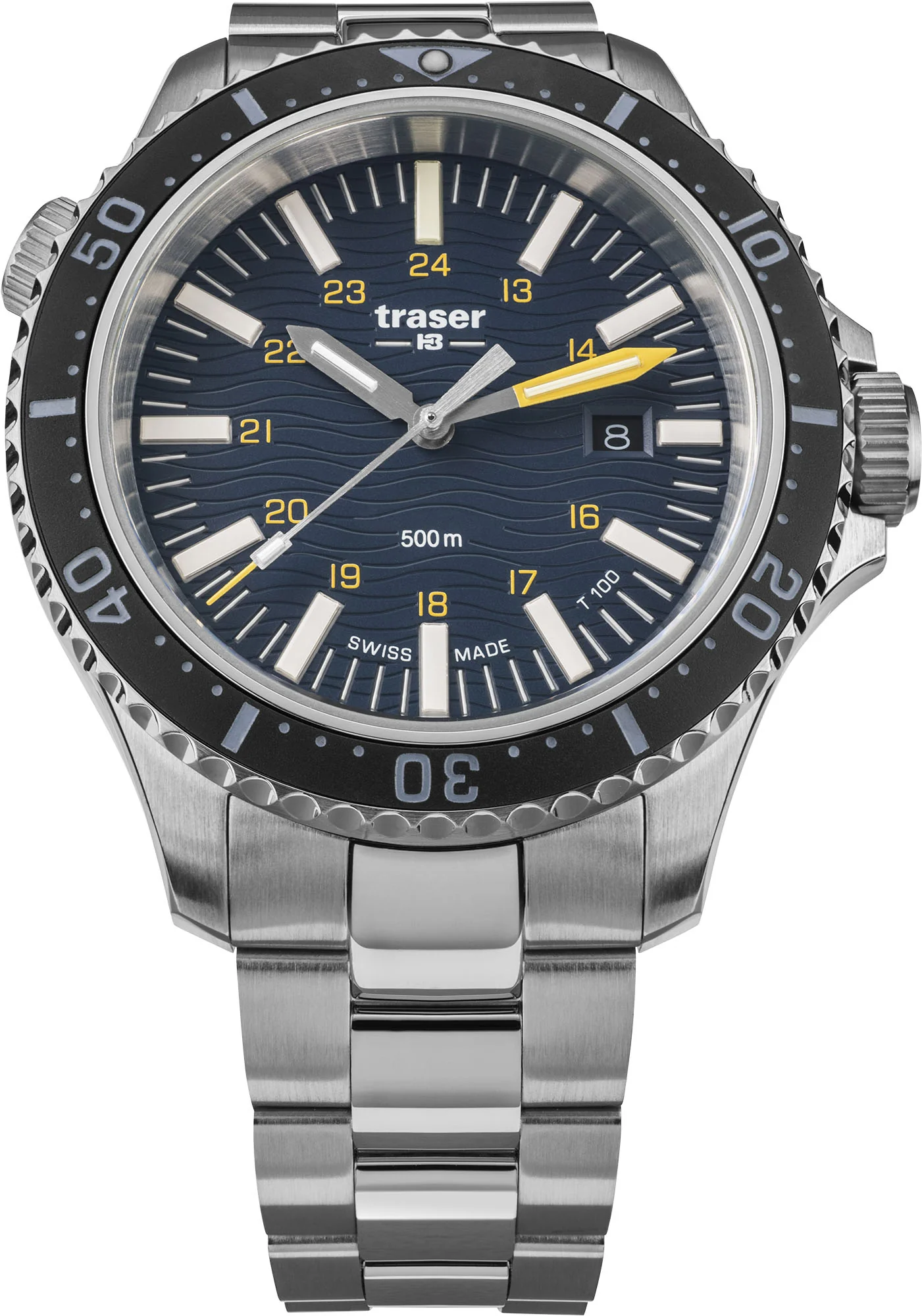 Traser H3 P67 Diver T100 Blue Bracelet Watch
