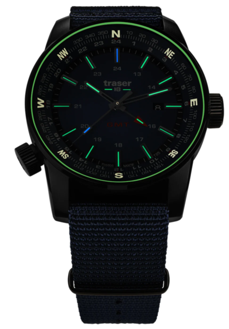 Traser H3 P68 Pathfinder GMT Blue Watch - Image 3