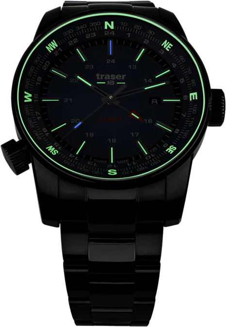 Traser H3 P68 Pathfinder GMT Blue Watch - Image 2