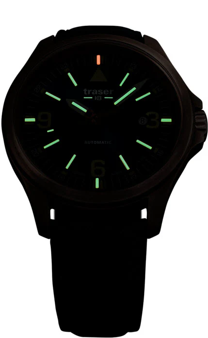 Traser H3 P67 Officer Pro Automatic Bronze Blue Watch - Image 2