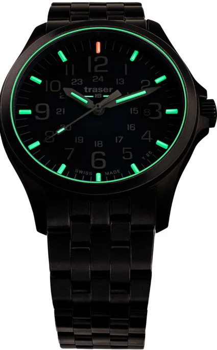 Traser H3 P67 Officer Pro GunMetal Blue Watch - Image 2