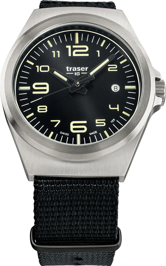 Traser H3 P59 Essential M Black Dial Watch