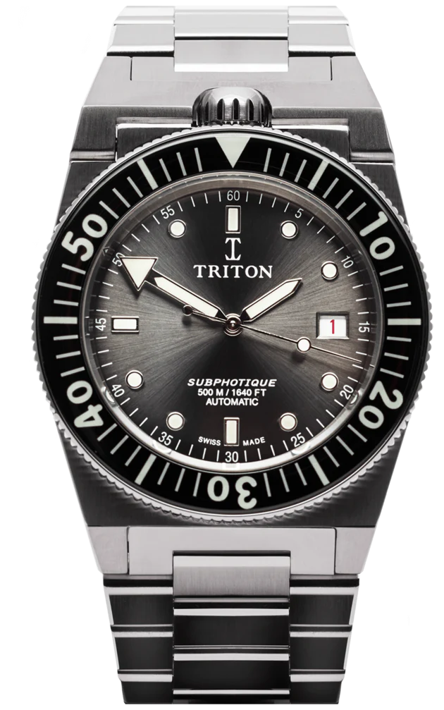 Triton Subphotique Pearl Grey TR-01 Watch