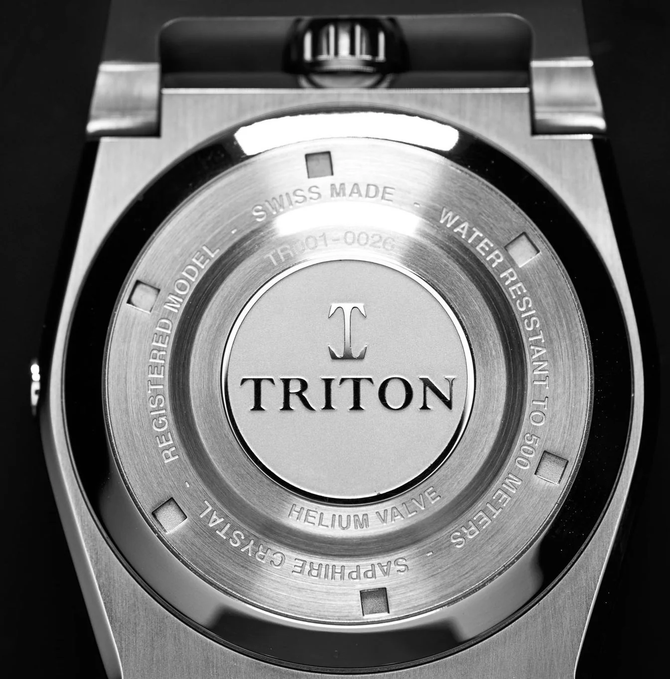 Triton Subphotique Sport Black TR-01 Watch - Image 2