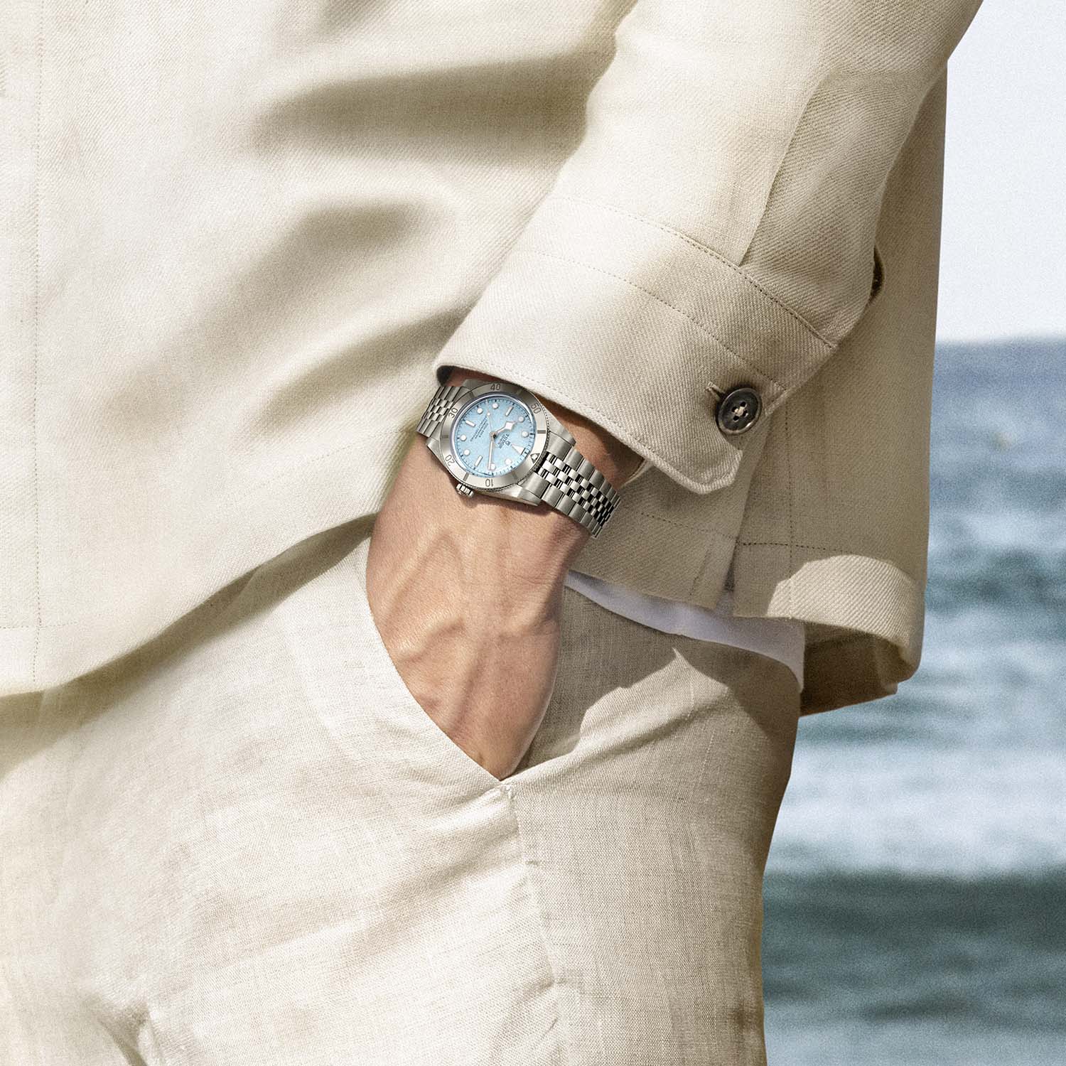 TUDOR Black Bay 54 Lagoon Blue Watch - Image 8