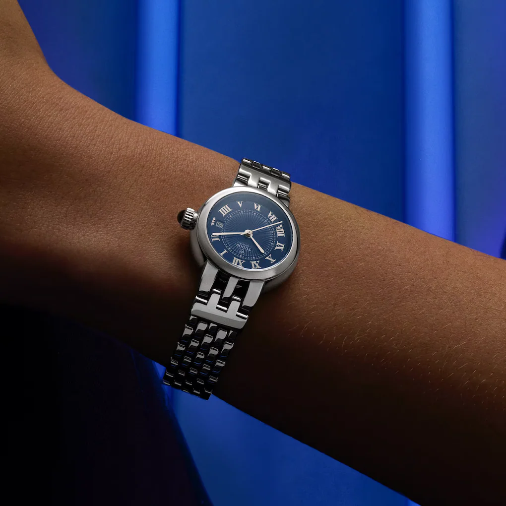 TUDOR Clair De Rose 30mm Blue Watch - Image 5