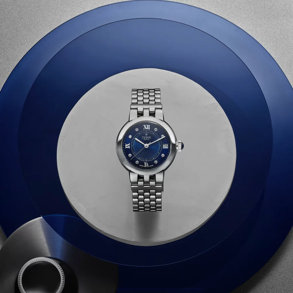 TUDOR Clair De Rose 34mm Blue Watch - Image 4