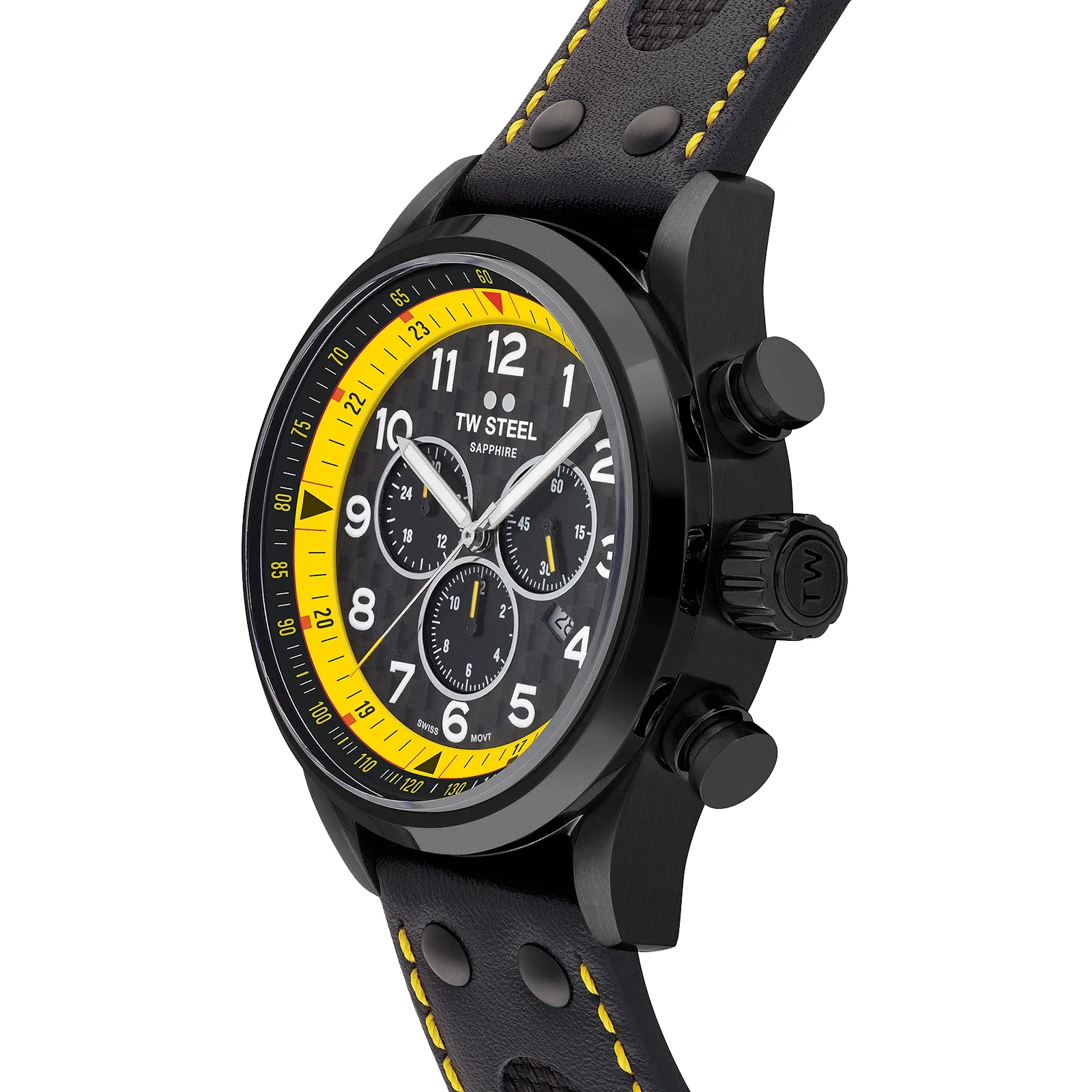 TW Steel Watch Fast Lane Swiss Volante Coronel WTCR Special Edition - Image 3