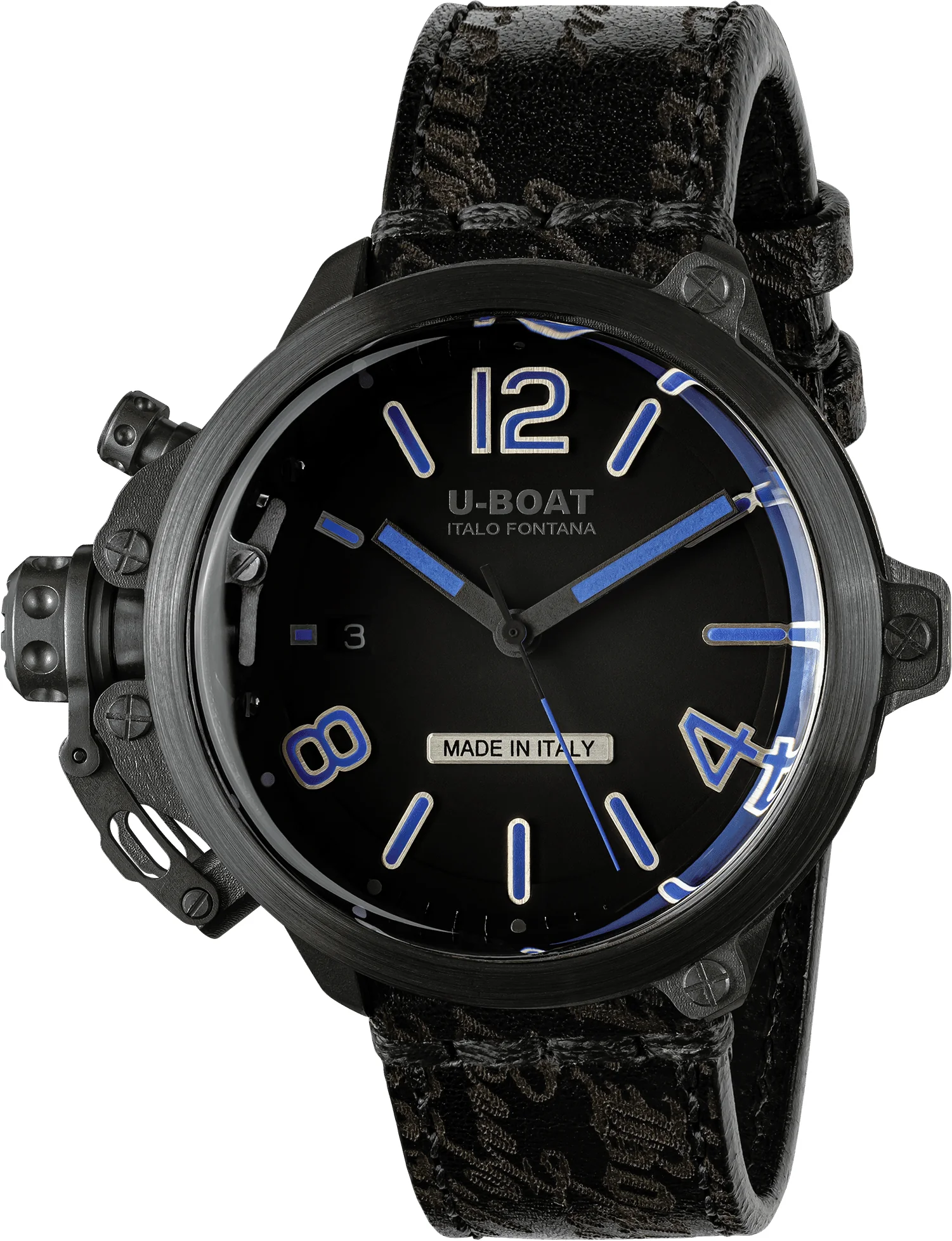 U-Boat Capsule 45mm PVD BK BL Limited Edition Watch