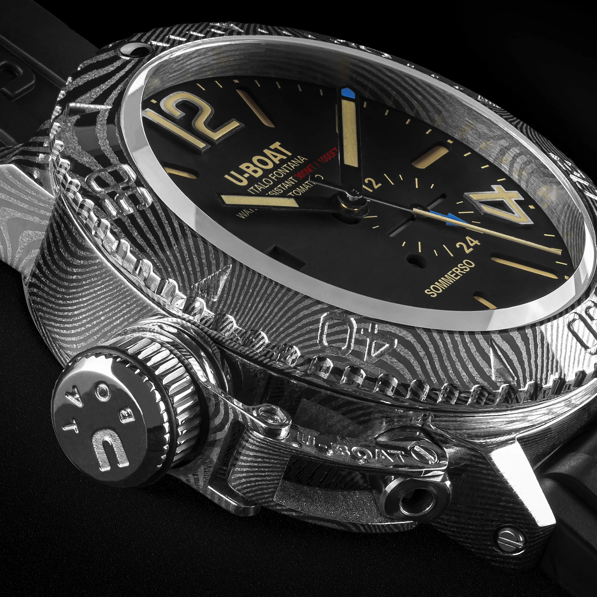 U-Boat Capsule Sommerso Damascus Watch - Image 3