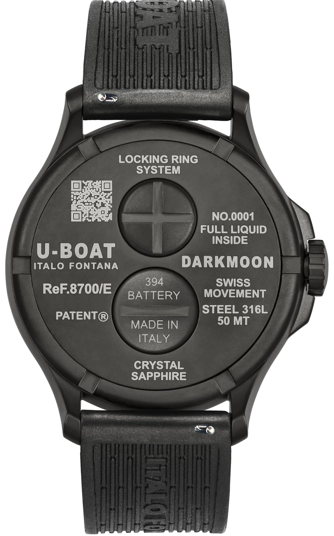 U-Boat Darkmoon Imperial Blue PVD Watch - Image 2