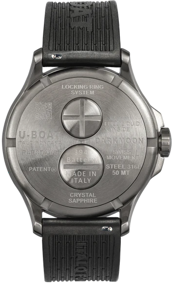 U-Boat Darkmoon Imperial Blue SS Watch - Image 2