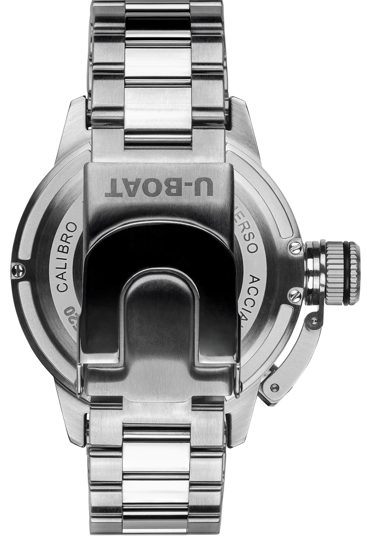 U-Boat Sommerso Ghiera Ceramica Bicolore Quadrante Green Bracelet Watch - Image 2