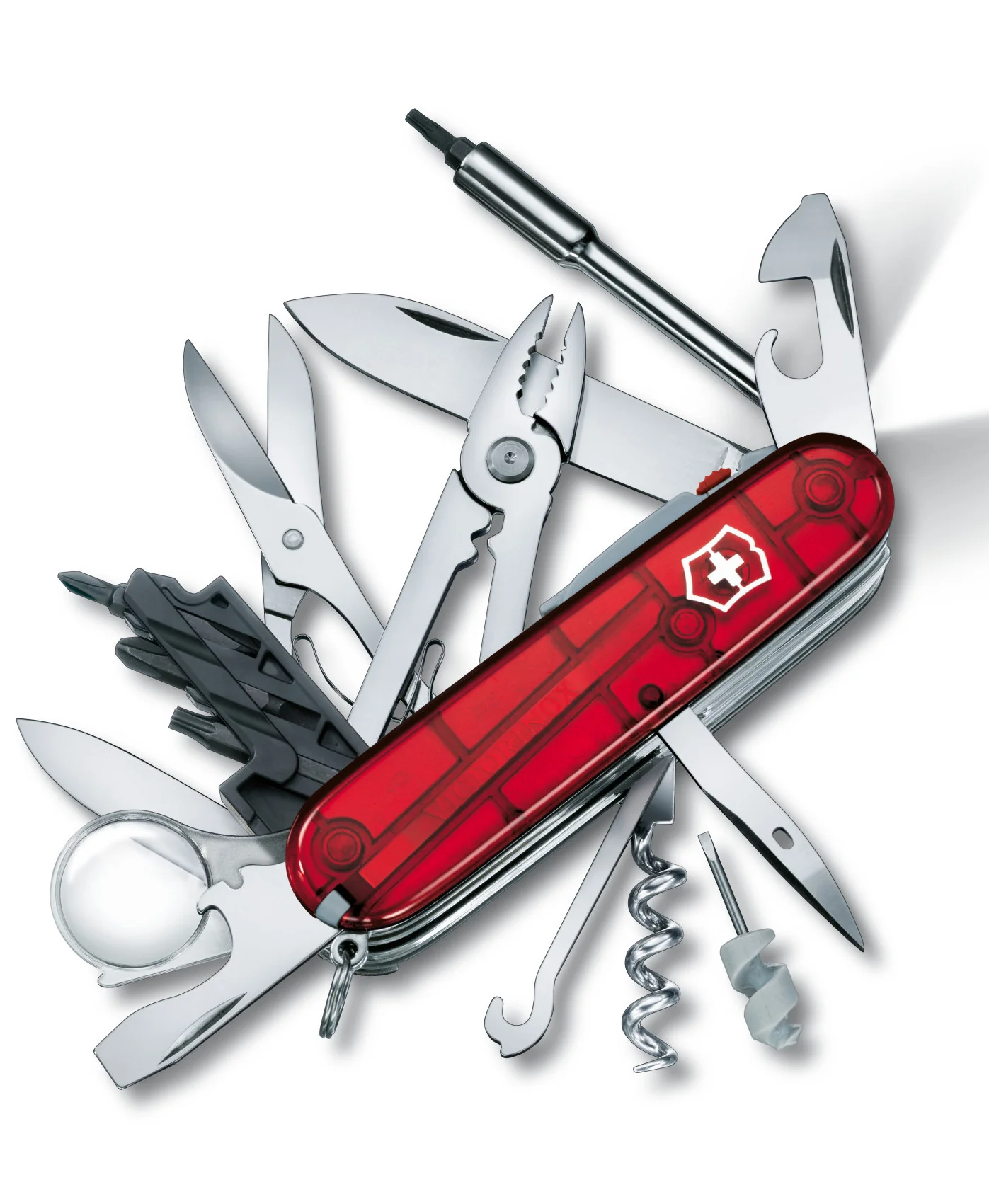 Victorinox Swiss Army Medium Pocket Knife Cybertool Lite