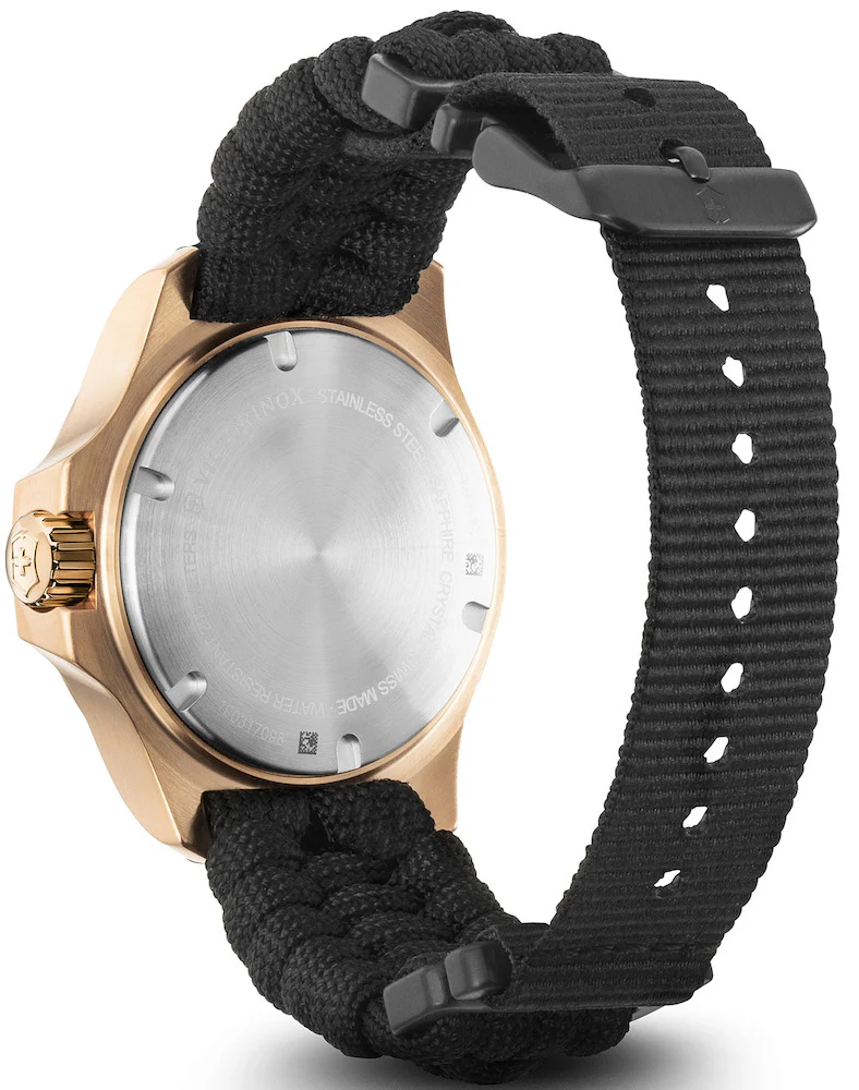 Victorinox Swiss Army Watch I.N.O.X. V Black Rose Gold - Image 2