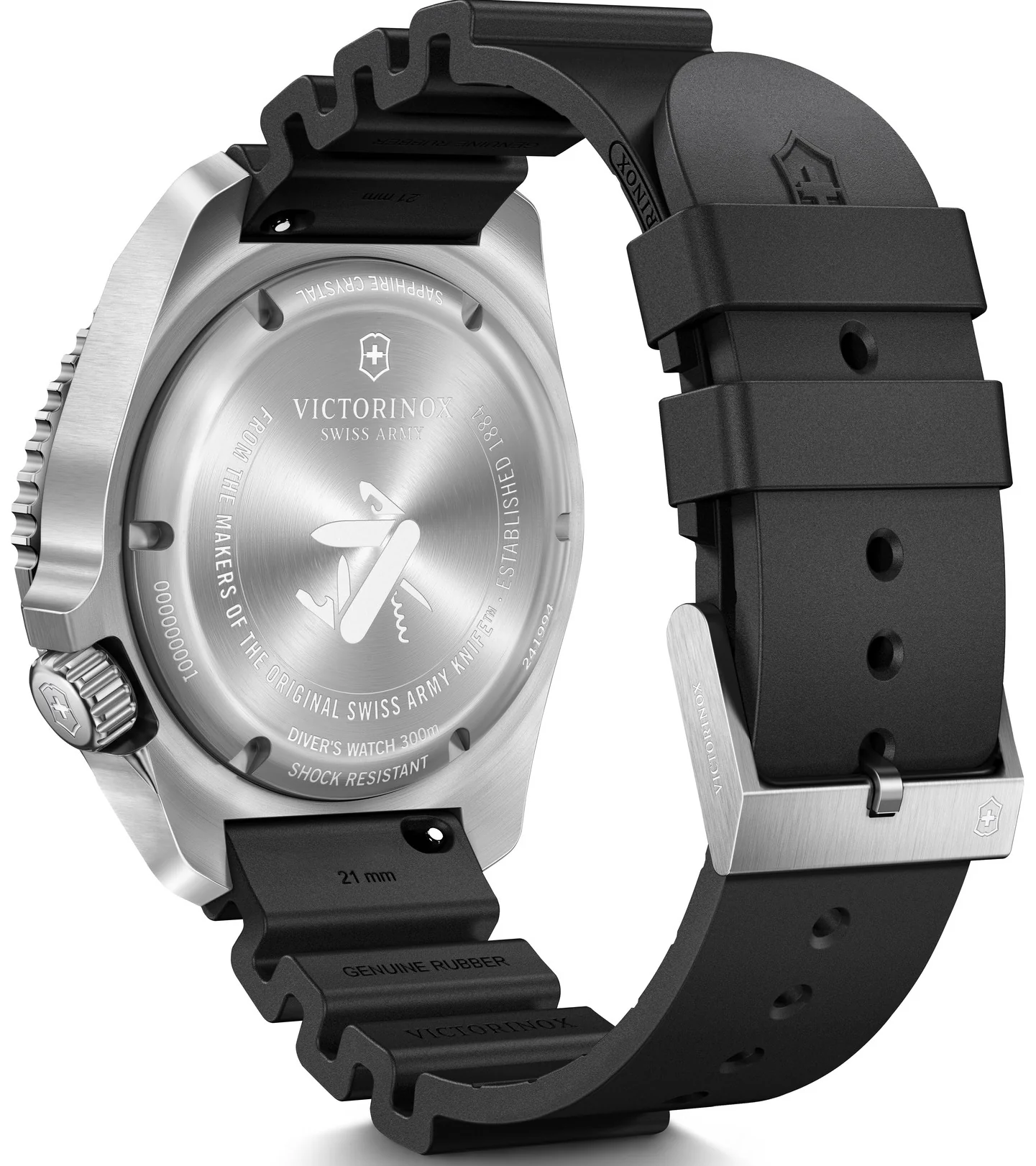 Victorinox Dive Pro Automatic Three Hands Steel Watch - Image 2