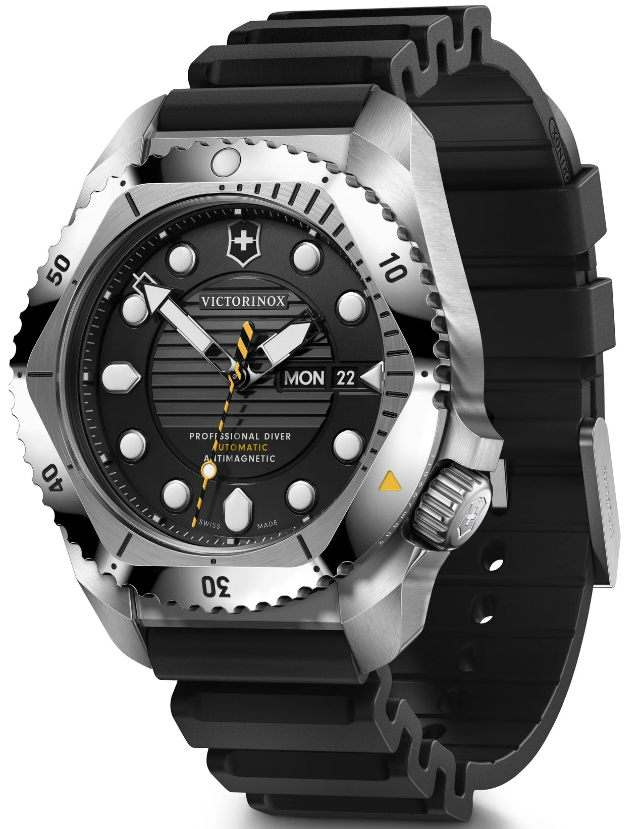 Victorinox Dive Pro Automatic Three Hands Steel Watch - Image 3