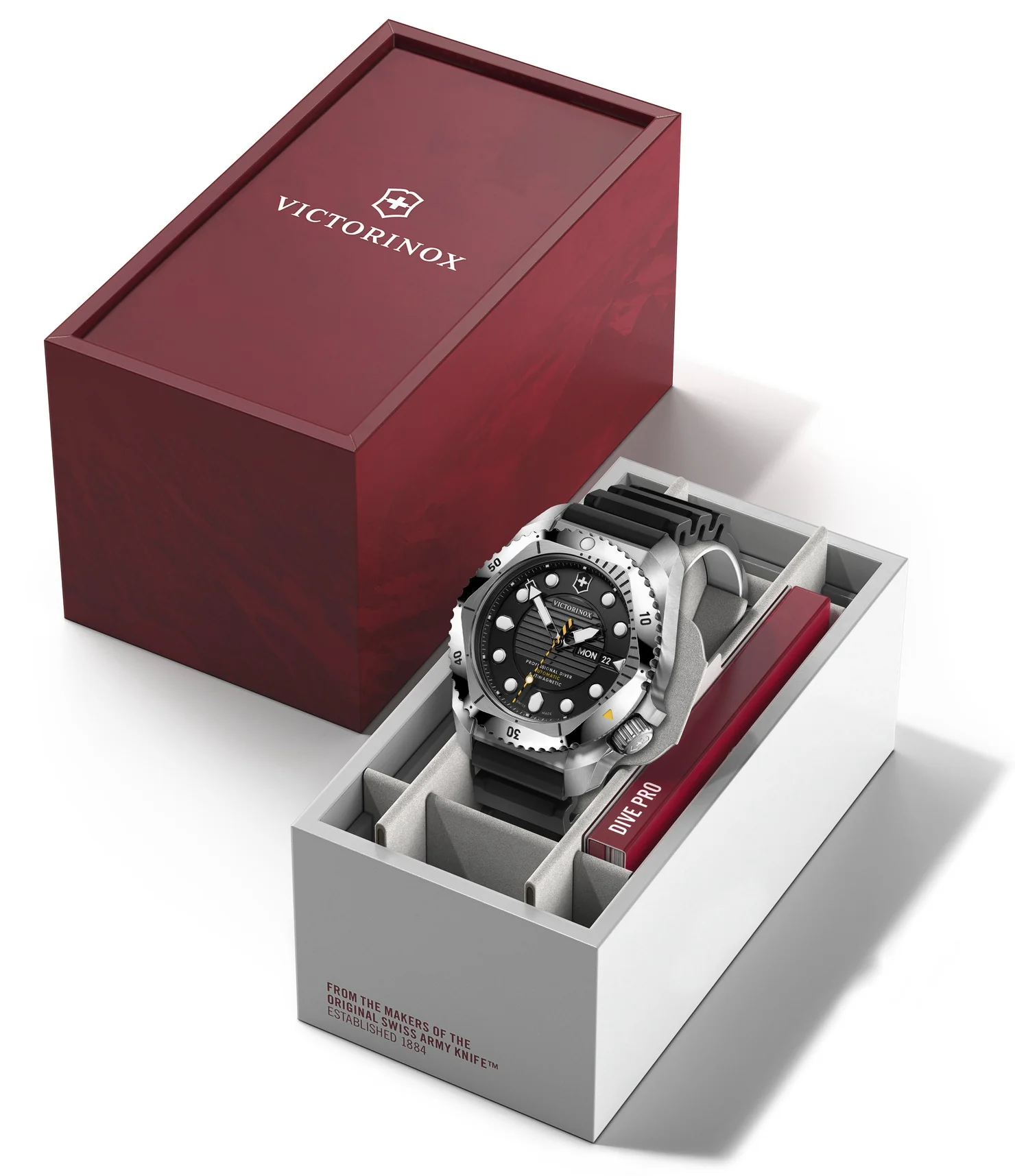 Victorinox Dive Pro Automatic Three Hands Steel Watch - Image 8