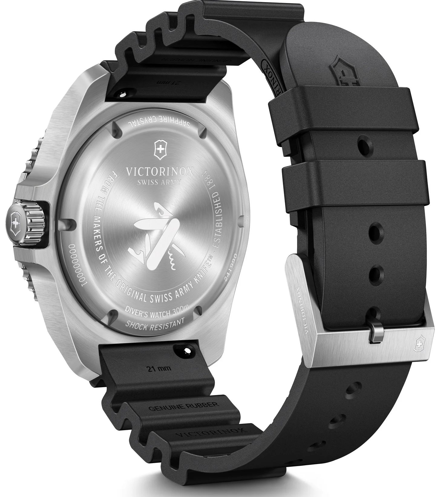 Victorinox Dive Pro Quartz Three Hands Steel Watch - Image 4