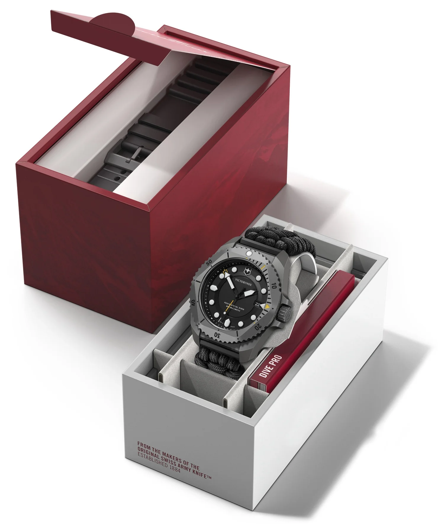 Victorinox Dive Pro Quartz Three Hands Titanium Watch - Image 9